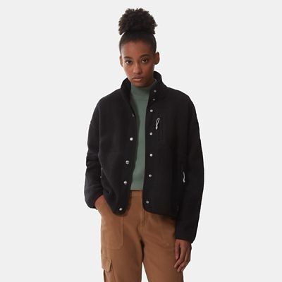 The North Face Cragmont Fleece Jacket Women's Clothing Tnf Black : Lg, Fleece/Po